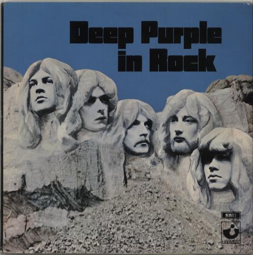 Deep Purple In Rock - 2nd - EX UK vinyl LP album (LP record) (656357)